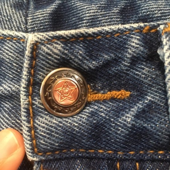 Fredericks of Hollywood Studded High Rise Jeans Size 10 - Picture 6 of 8